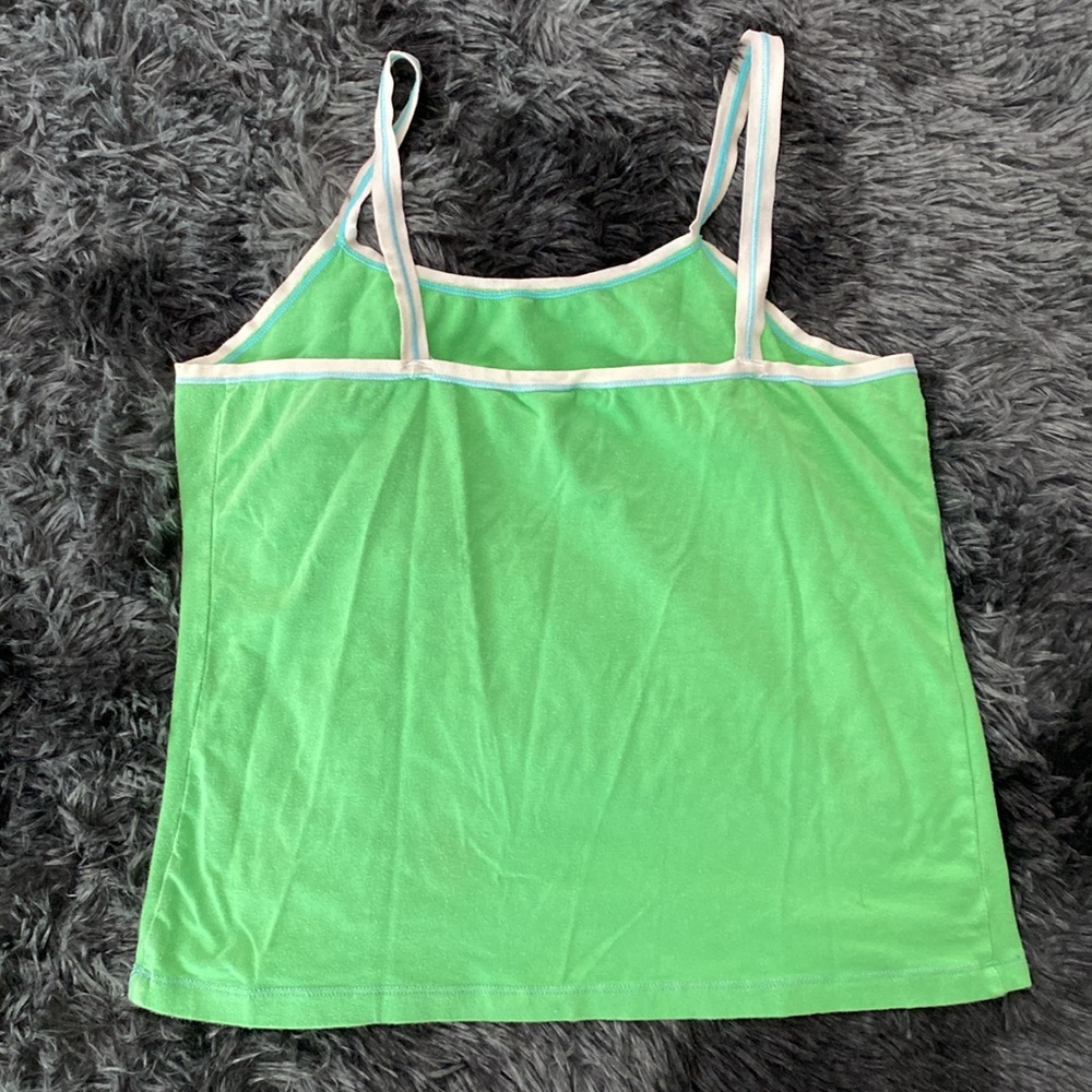 “Glam Chick” Green sleepwear tank top - Picture 12 of 17